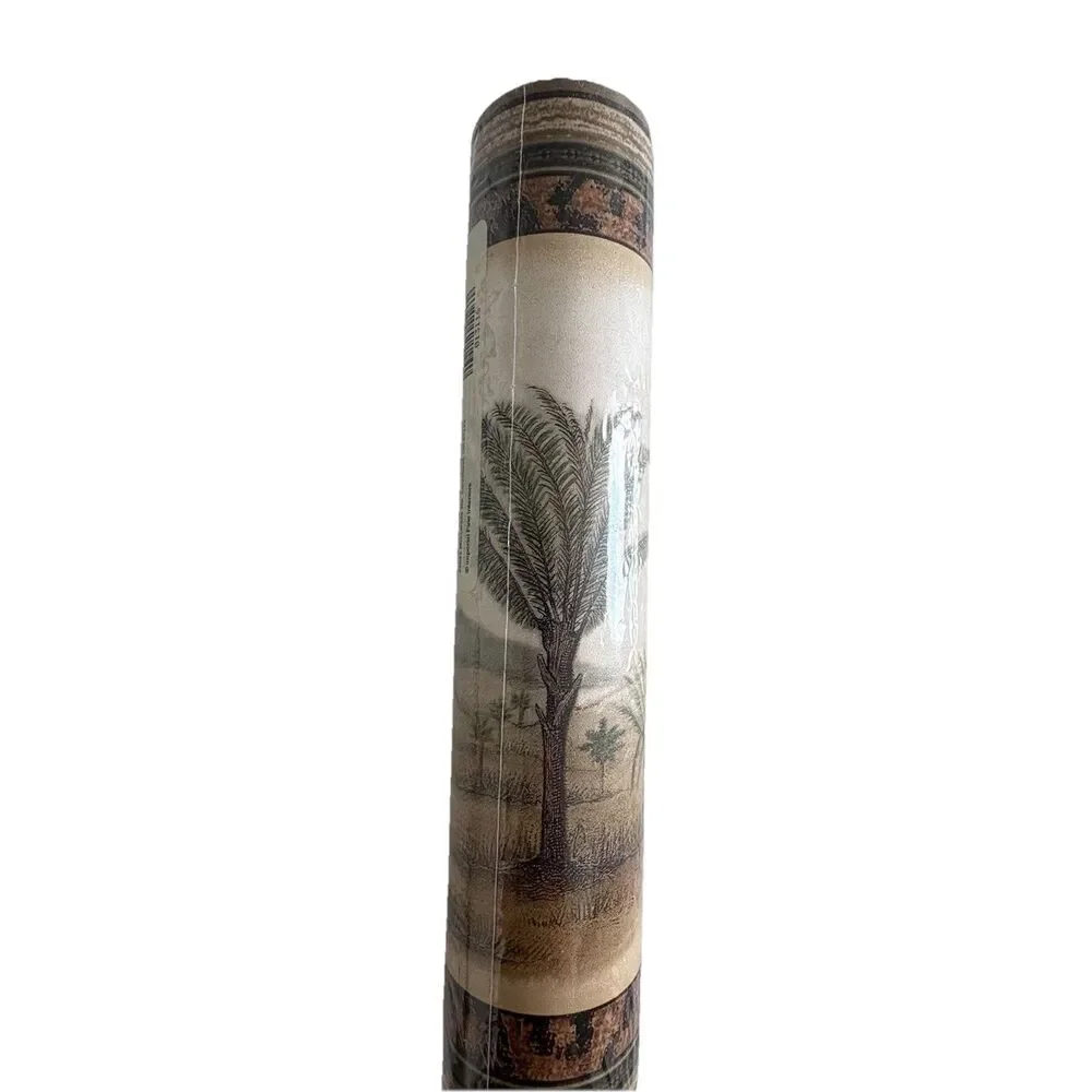 Wallpaper Border Imperial Fine Interiors Palm Tree 10 Yards #0123116 Prepasted